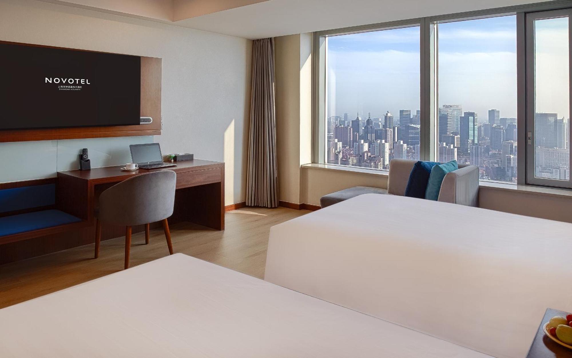 Novotel Atlantis Shanghai - Breakfast In The Clouds With River View In The Revolving Restaurant & 24Hours Free Self-Laundry Exteriér fotografie