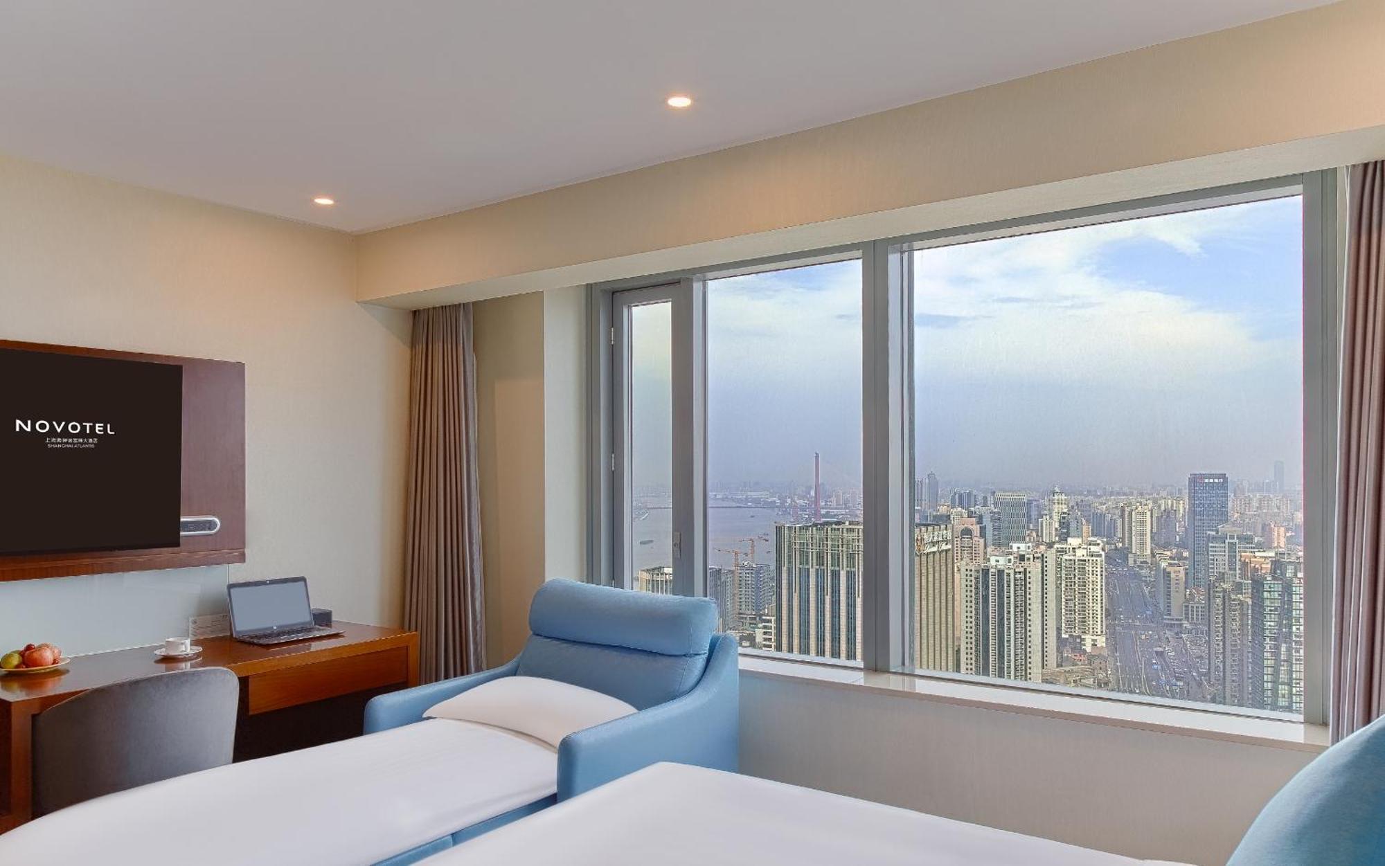 Novotel Atlantis Shanghai - Breakfast In The Clouds With River View In The Revolving Restaurant & 24Hours Free Self-Laundry Exteriér fotografie